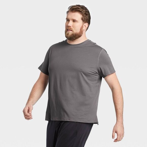 Men's Short‎ Sleeve Performance T-Shirt - All in Motion™ Gray XL - Picture 1 of 3